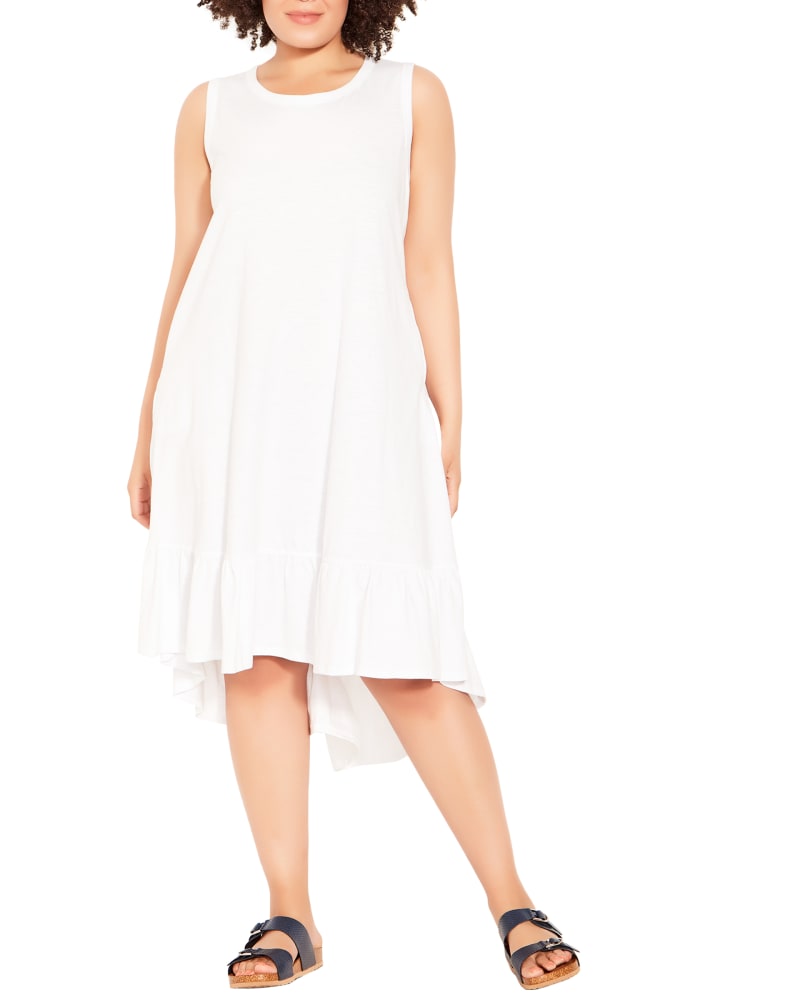 Plus size model wearing  by Evans | Dia&Co | dia_product_style_image_id:201329